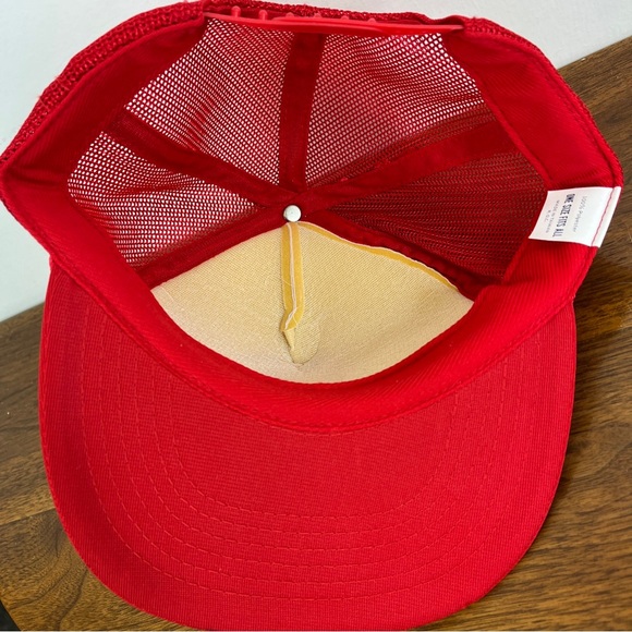 Van Dorn Skate Invitational Retro Trucker Hat Cap White Red Snapback - Picture 8 of 12